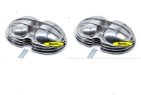Set di coperchi valvole lucidati, modelli BMW R2V Boxer