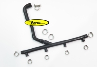 Molded hose on throttle strip, BMW K1 K100RS 4V, K1100RS K1100LT