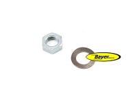 Nut and Washer Carburatorlever