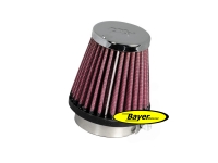 K&N uni, racing air filter, conical for 32er Bing constant depression Carburetor. BMW R2V Boxer models