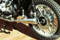 Gunball roestvrijstalen sportuitlaat R100 40mm geborsteld