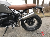 PureCraft HIGH - rear silencer, BMW nineT (Euro 3) brushed