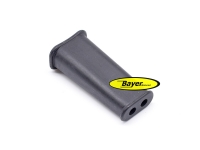 Rubberen doorvoertule voor bovenste gaskabel BMW R2V Boxer, 2 kabels