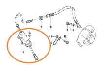 Master break cylinder rear, main brake cylinder, BMW R4V, BMW R850GS R1100GS