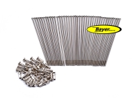 Speichensatz, 21" , M4x198 incl. Nippel, chrom, BMW R65GS R80G/S Vorderrad