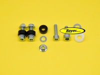 Mounting kit for G/S+GS windshield