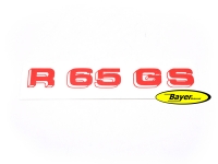 Sticker for battery cover R65GS