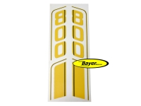 Set di decalcomanie 800 giallo R80GS