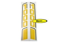 Set Emblem 1000 yellow for Gas-Tank R100GS