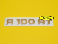 Adesivo per coperchio batteria oro BMW R100RT Monolever