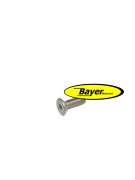 Tornillo avellanado para contrapeso de manillar, acero inoxidable, modelos BMW R2V, R4V y K4V