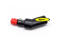 Zástrčka USB-A nabíječky 2násobná, ohebná