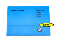 Manuel d&#39;utilisation anglais BMW R50 / 5, R60 / 5, R75 / 5