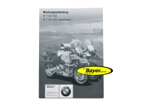 Päiväkirja / palvelu ja tekniikka (saksaksi) R1150GS R1150GS Adventure 10/2004 saakka