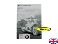 Maintenance manual ( printed in english language )