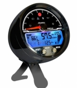 Tachometer mit Drehzahlmesser Acewell ACE 4000 Chrom