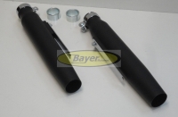 Thunder äänenvaimentimen sarja, matta - musta 38mm, BMW universal