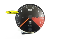 Cuentarrevoluciones BMW original con control de luces altas, dígitos blancos, reacondicionado, modelos boxer BMW R2V