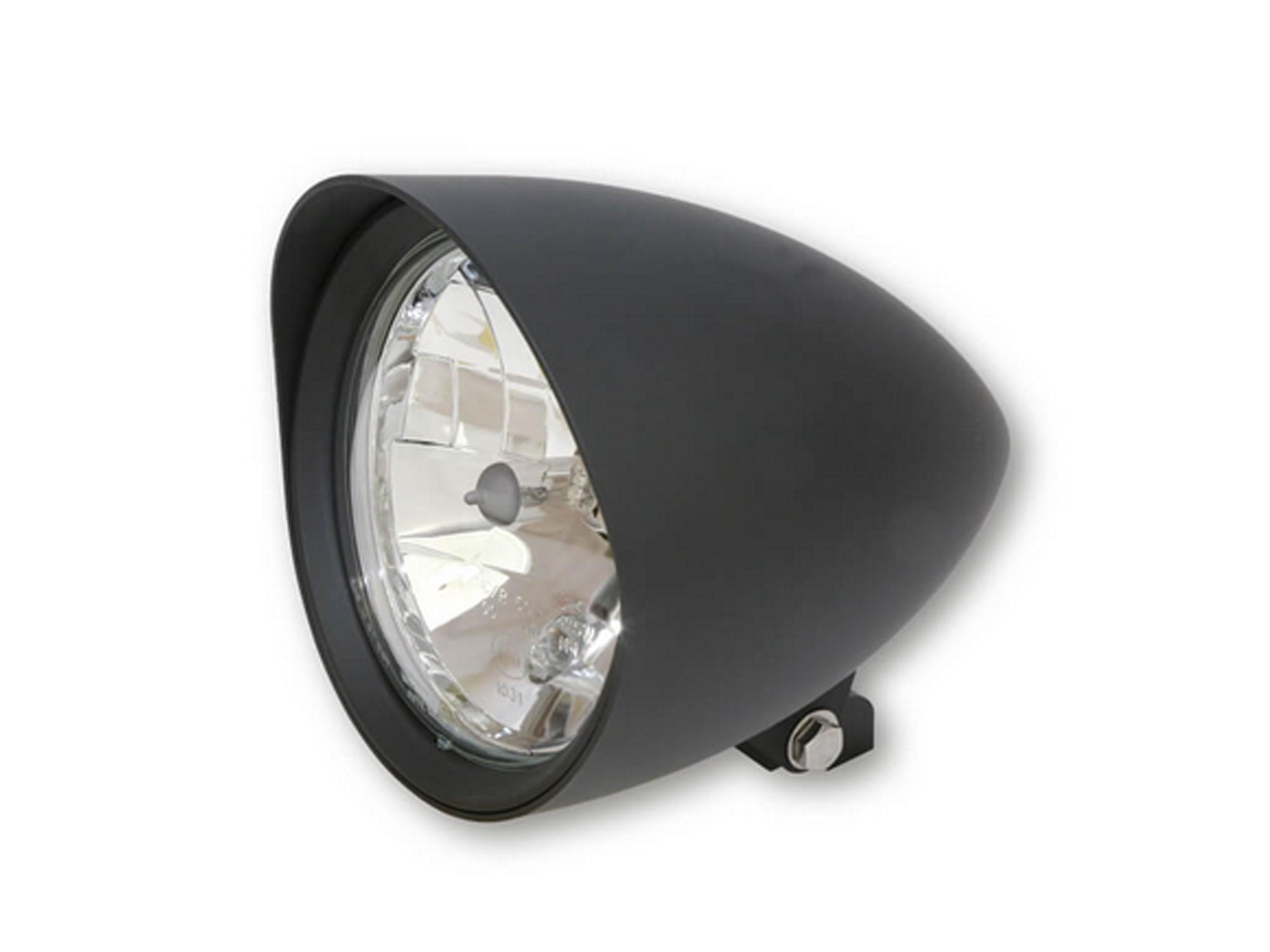 LED Scheinwerfer 7 Zoll mit Standlicht chrome Leuchtring für Harley Softail  Modelle