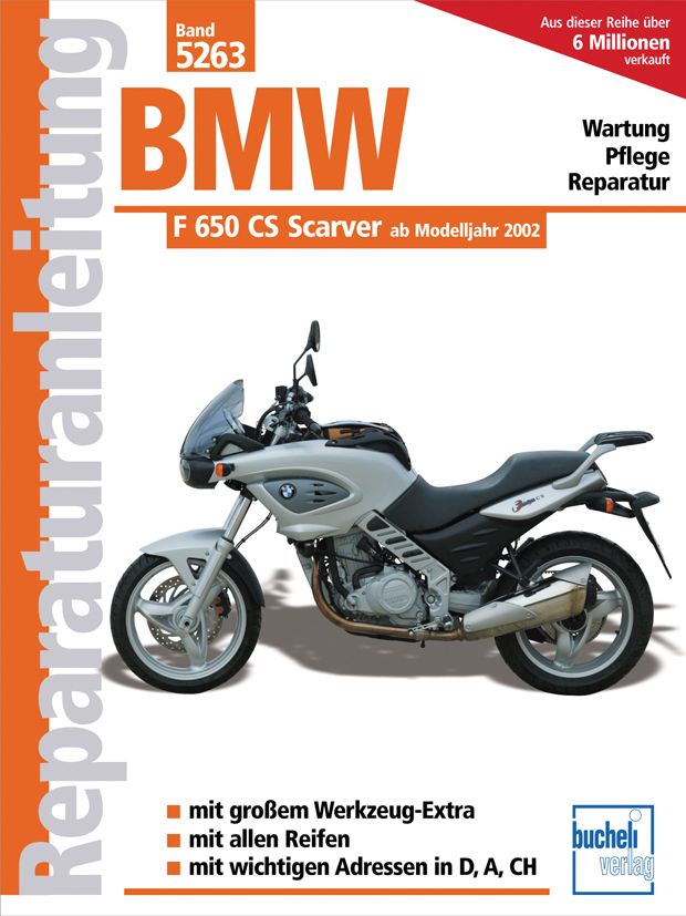 Reparaturanleitung BMW F 650CS Scarver