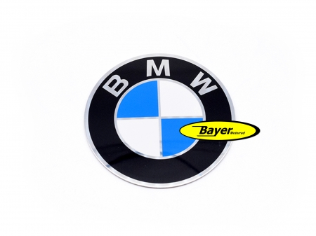 BMW Emblem 70mm geklebt