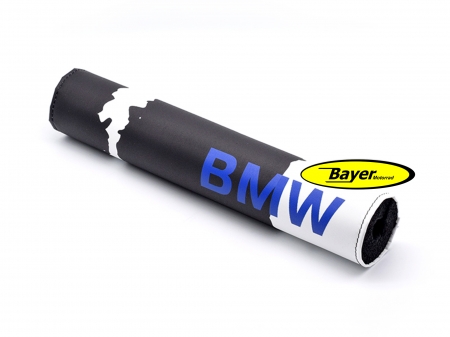Prallschutz für Lenkerquerrohr, schwarz-weiß-blau, BMW R2V R4V K Modelle