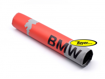 Prallschutz für Lenkerquerrohr, rot-grau, BMW R2V R4V K Modelle