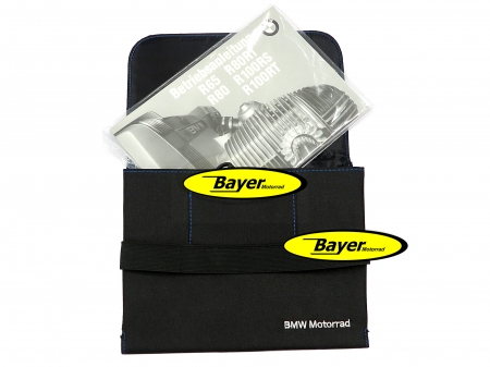 Storage bag, for owners manual and spare keys, BMW motorcycle