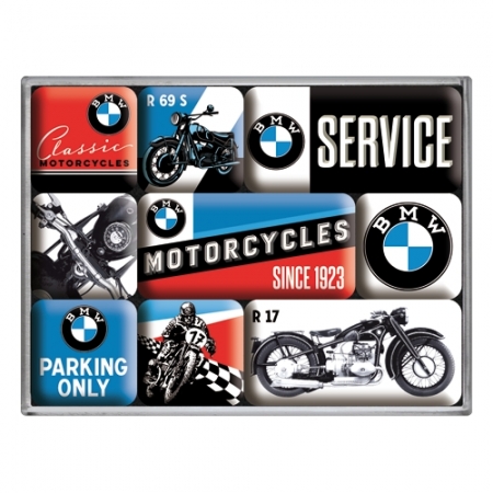 Magneetset 9-delig - BMW motorfietsen