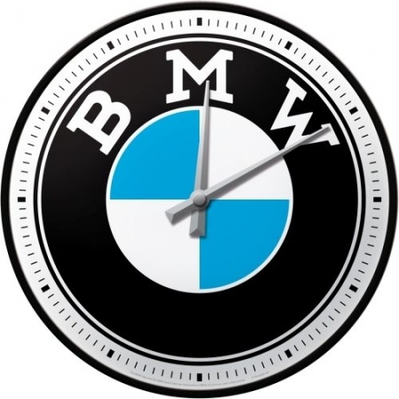BMW wandklok - logo