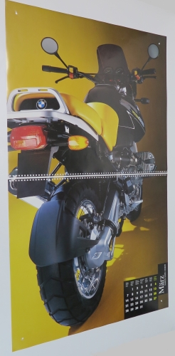 Affiche BMW originale-R1100GS-noir-environ 99x58cm