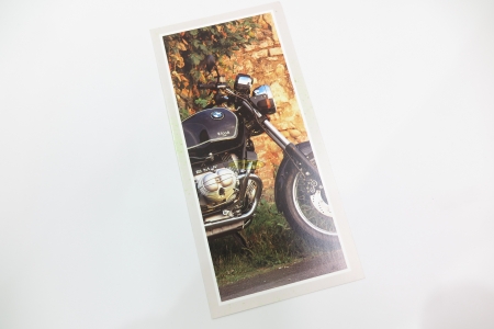 Cartellino pieghevole originale BMW, BMW R100R Classic