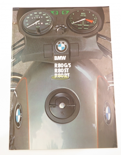 Original BMW Prospekt - BMW R80G/S R80ST R80RT