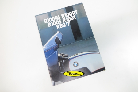 Original BMW Prospekt R80/7 R100T R100S R100RS R100RT-02/1978 - Sprache: Niederländisch