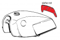 Foil Protection Seat/Tank R65GS R80G/S R80ST R80GS Basic