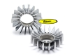 Exhaust nut with long fins /5 - R 100 R