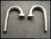 BMW R 1150 GS Adventure &amp; R 1150 R Rockster, manifold av rostfritt stål borstat