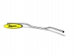 Manubrio FLAT cromato 740mm