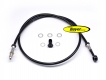 Stainless-steel braided brake hose
