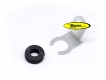 Brake hose holder with rubber grommet, BMW R45 R65 R80ST and universal