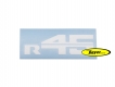 Calcomanía para tapa de batería R45 blanco