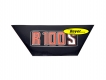 Emblem for battery cover R100S red/gold