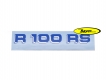 Sticker voor batterijklepje blauw BMW R100RS Monolever