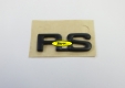 Embleem RS, zwart, BMW K100RS K100RS 4V K1100RS
