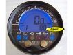 Compteur de vitesse avec tachymètre Acewell ACE 2866 noir