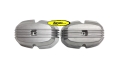 Coperchio valvole, set, alluminio - sinistro + destro, nuovo pezzo, modelli BMW R2V Boxer