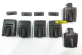 Serrure de retenue et serrure de couvercle sans cylindre de serrure pour coffre intégré à partir de 02.88, set, d'occasion, modèles BMW R2V et K