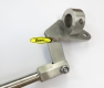 Caballete lateral de acero inoxidable, BMW GS G/S